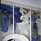 Роспись южной стены церкви Покрова Богородицы Марфо-Мариинской обители