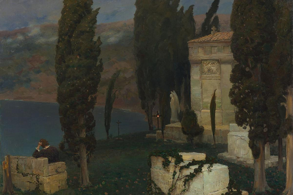 А.М. Васнецов. Элегия. 1893. ГТГ